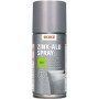 OBI Zink-Alu Spray, silbergrau matt, 150ml Dose. Spezial-Spray für Rostschutz auf Metall.