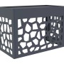 Vente-unique Abdeckung Für Klimagerät Kazoma Anthrazitgrau 100 cm_9