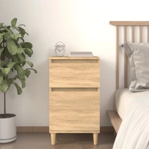 vidaXL Nachttisch Sonoma-Eiche 40x35x70 cm 819698
