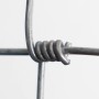 Detailaufnahme Knotengeflecht Wildzaun, verzinkter Draht. Kategorie: Zäune & Mauern.
