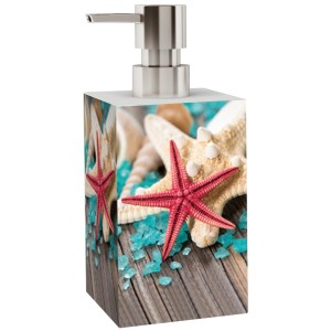 Sanilo Seifenspender Bath Salts mit Seestern-Motiv für Bad & Küche.