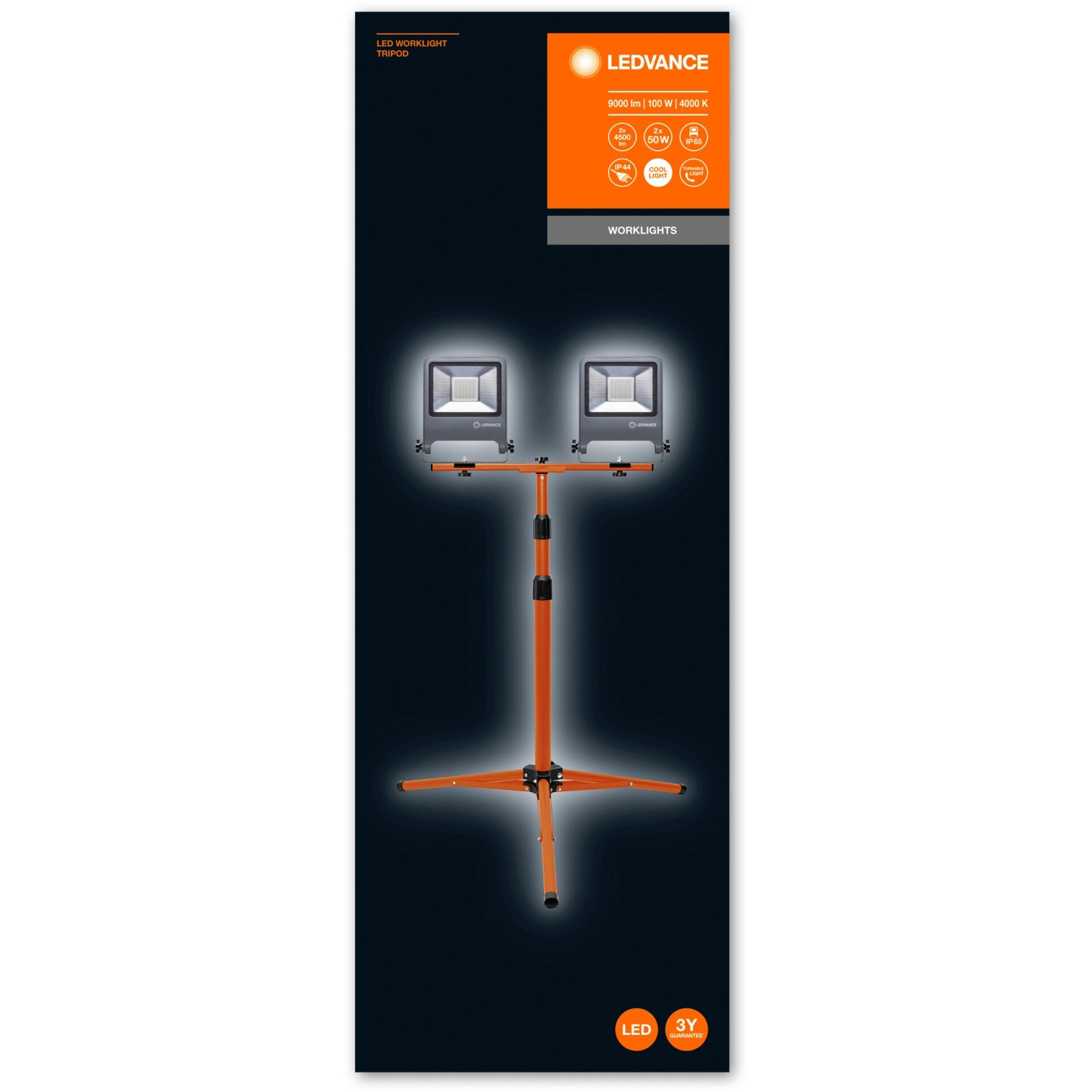 LED Arbeitsleuchte 2 Stück - Wasserdicht IP67 Für Akku-Werkzeuge