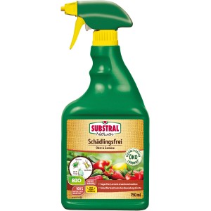 Naturen Bio Schädlingsfrei Obst und Gemüse, 750ml Sprühflasche zur Schädlingsbekämpfung.