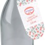 Dr. Oetker Bügelverschlussflasche, 500 ml, aus Glas mit Drahtbügel und Etikett.
