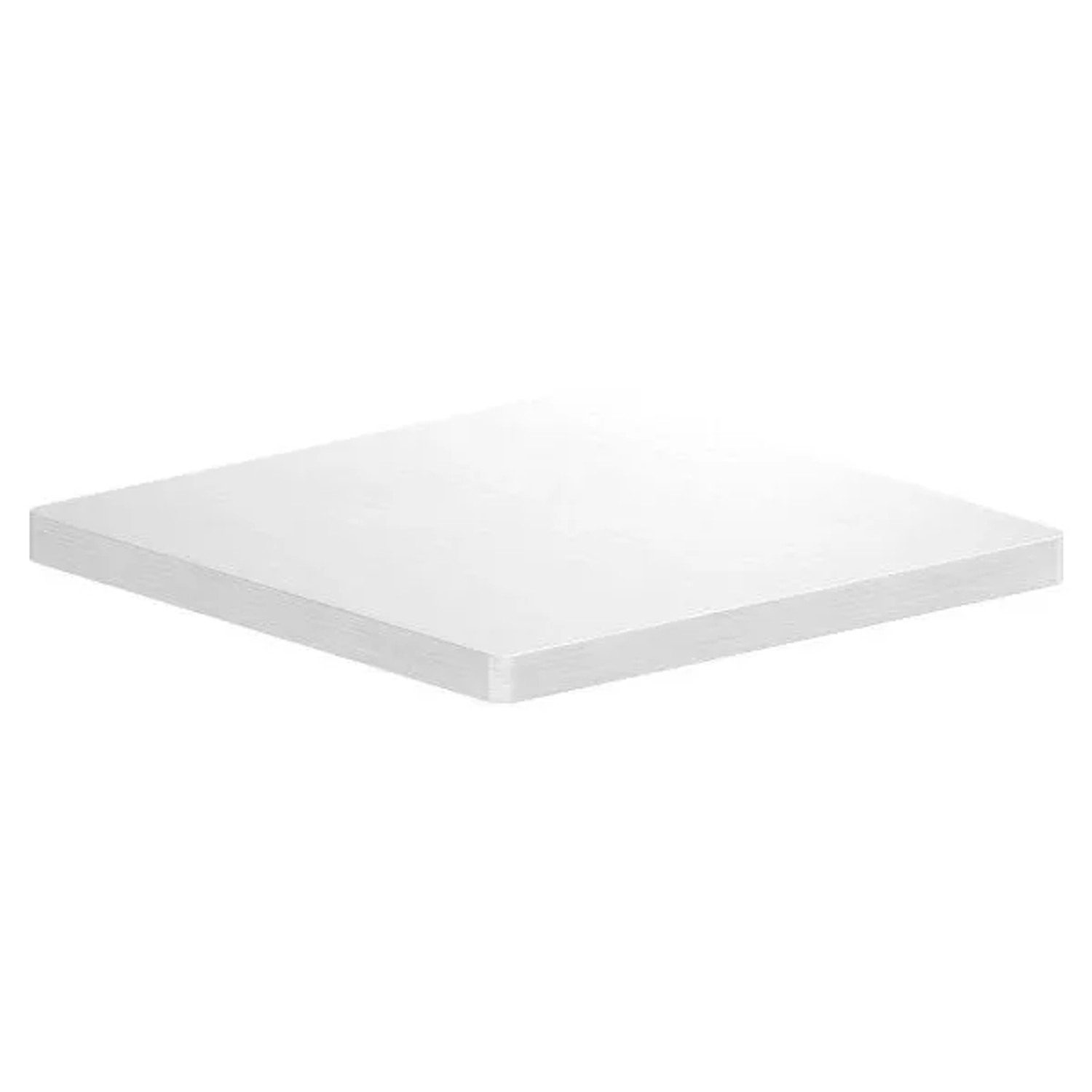 FeNau Anschweißplatte V2A Edelstahl Für Quadratrohr 60 X 60 mm Geschliffen