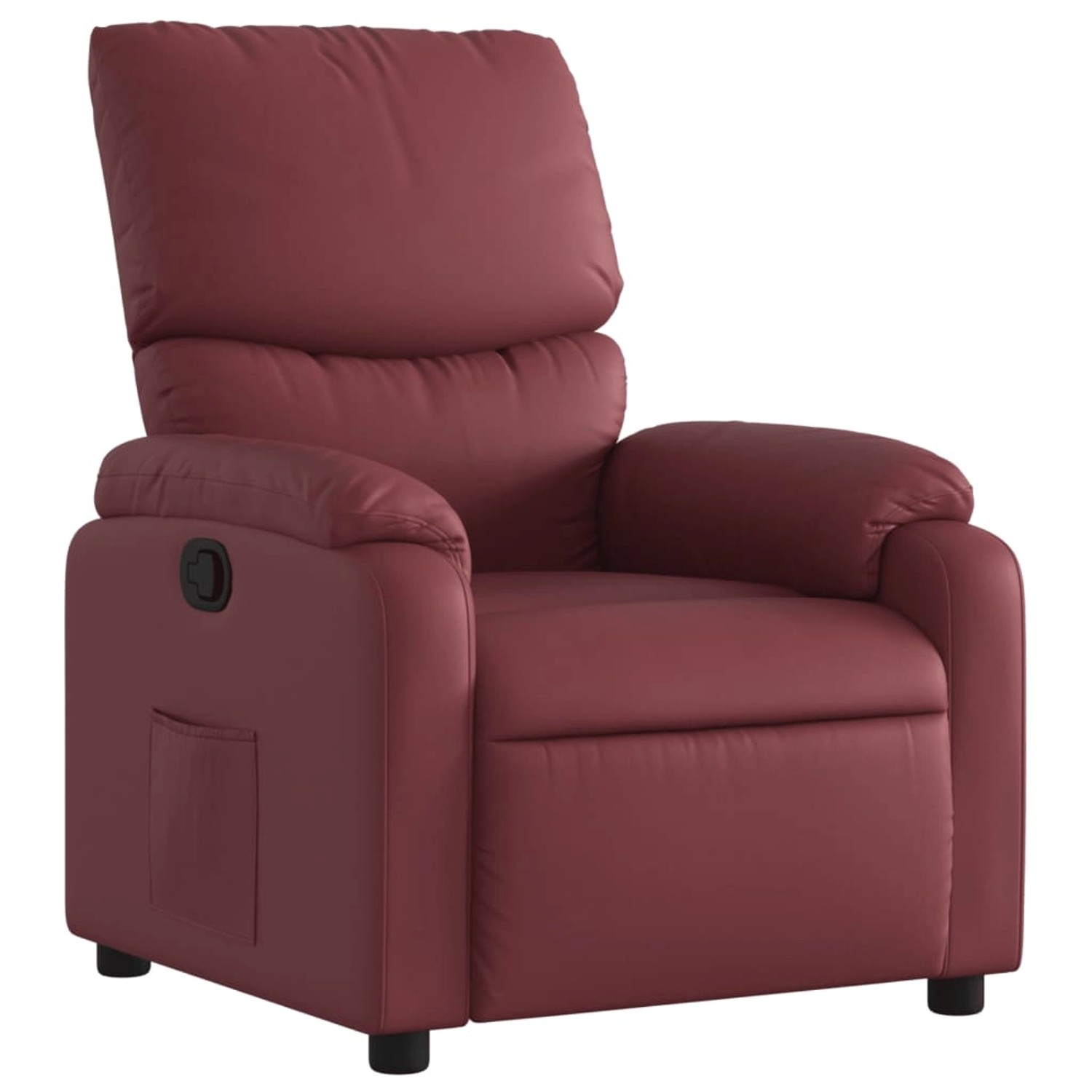 vidaXL Relaxsessel Weinrot Kunstleder 373438 günstig online kaufen