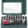 Metabo Bit-Box SP, 32-teilig, mit Bits, Bithalter und Adapter in grüner Box.