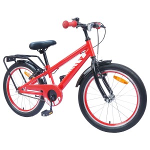 vidaXL Kinderfahrrad 20 Zoll für 6-11 Jahre Alt Rot 42009363
