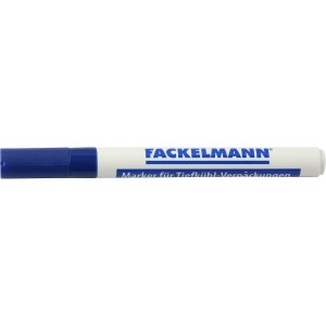 Blauer Fackelmann Marker für Tiefkühlverpackungen, 5 ml.