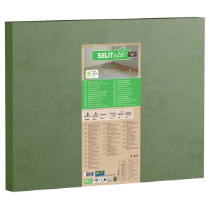 Ökolit Trittschalldämmung aus Holzfaser, 5 mm stark, 7 m² Paket für Parkett und Laminat.