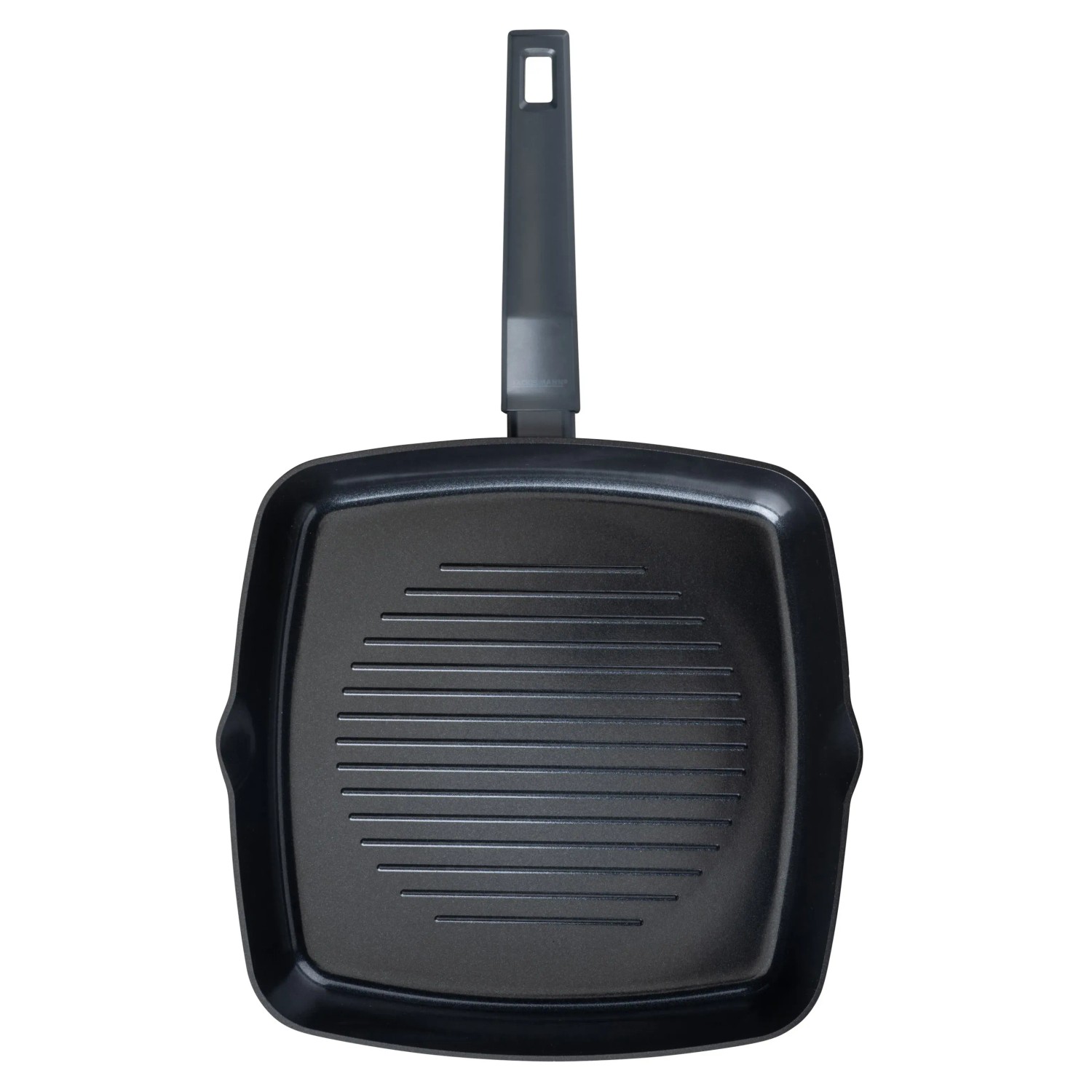 Fackelmann Grillpfanne Statement, 28 cm, Keramik, gerillte Bratfläche für Grillmuster.