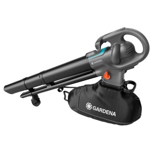 Gardena Akku-Laubsauger/-bläser PowerJetCollect Solo, mit Fangsack und Rad.