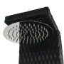 vidaXL Gartendusche Poly Rattan WPC 44750_4