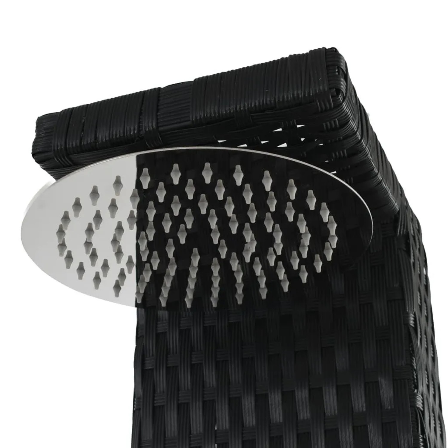 vidaXL Gartendusche Poly Rattan WPC 44750_4
