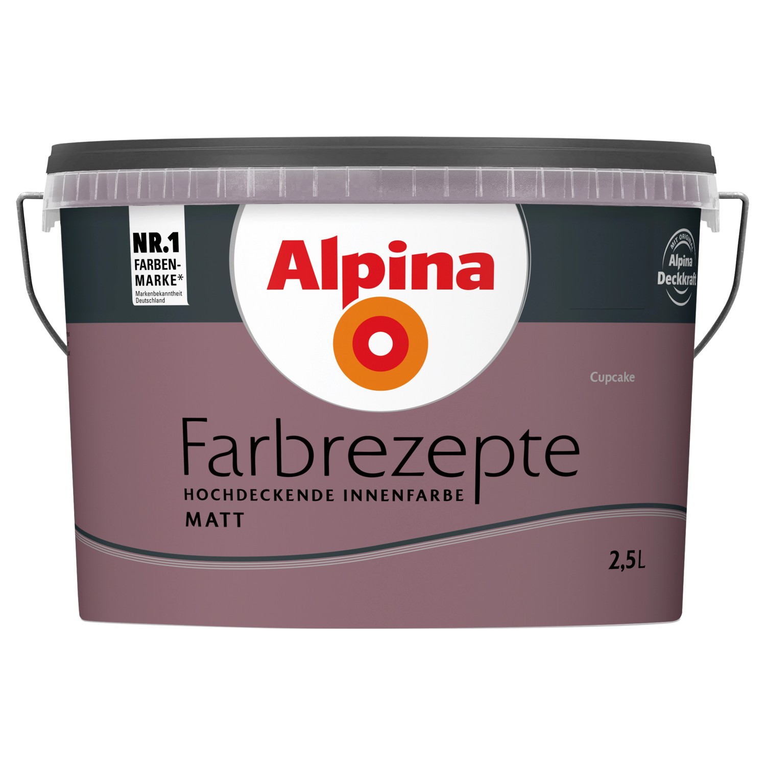 Alpina Farbrezepte Cupcake matt 2,5 Liter