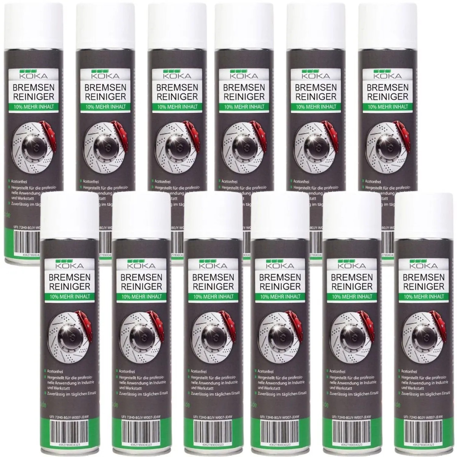 KOKA Bremsenreiniger 660ml 12x Stück