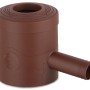 Arves Regensammler Standard, braune Befüllvorrichtung für Regentonnen und Fallrohre.