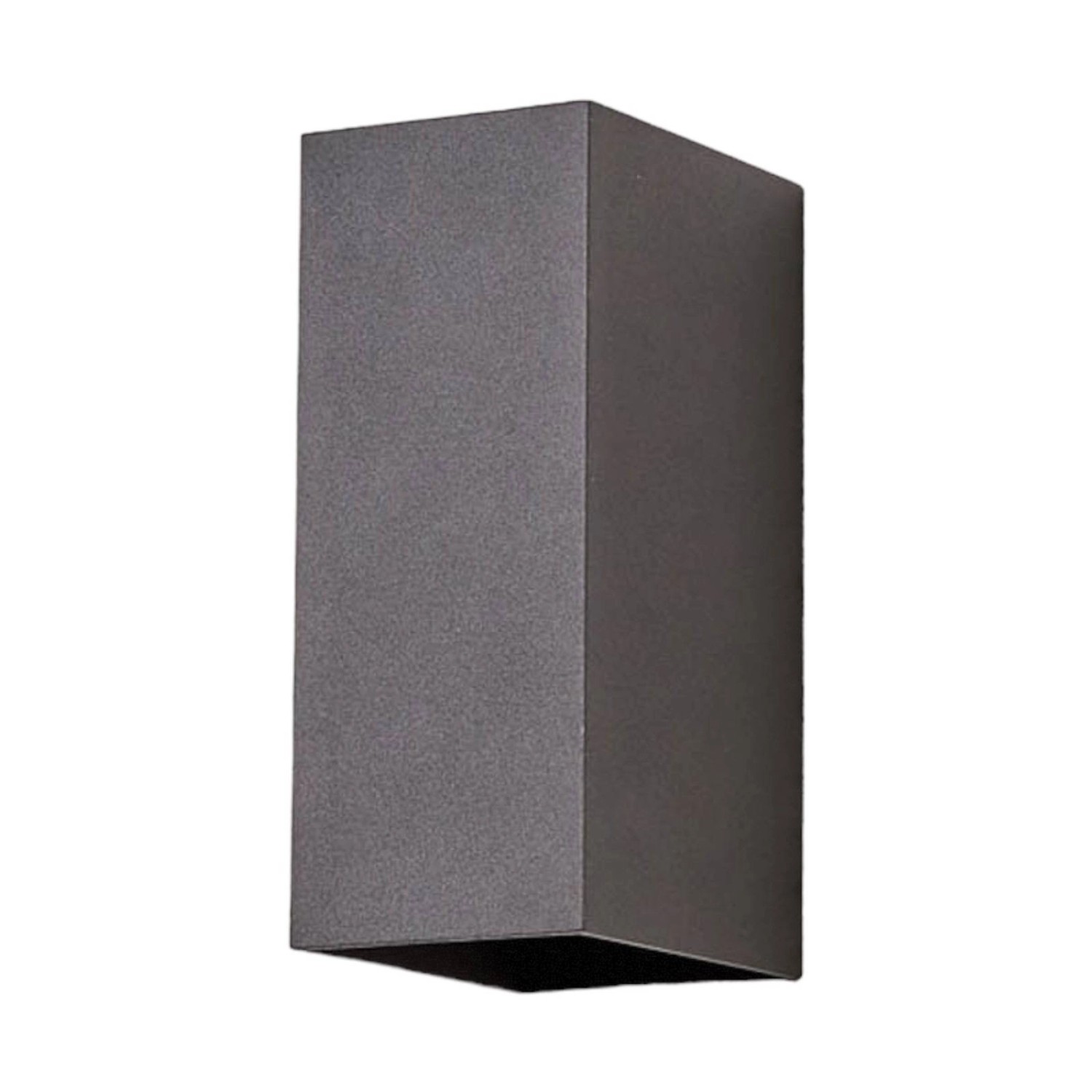 Lucande LED Wandleuchte Außen Mikka 9969032 Spritzwassergeschützt Modern in Schwarz aus Aluminium 2-flammig