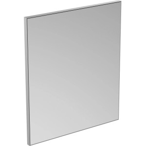 Ideal Standard Wandspiegel Mirror&Light, 60x70 cm, mit schmalem Aluminiumrahmen.