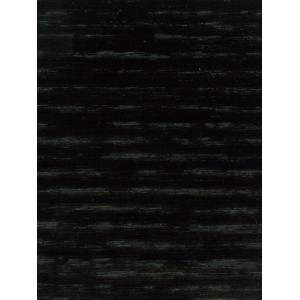 Detailaufnahme: Seidenglänzende, schwarze Bondex Holzlasur Ebenholz für den Außenbereich auf Holz.