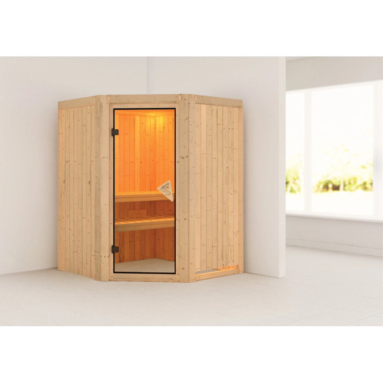 Karibu Sauna Natur günstig online kaufen