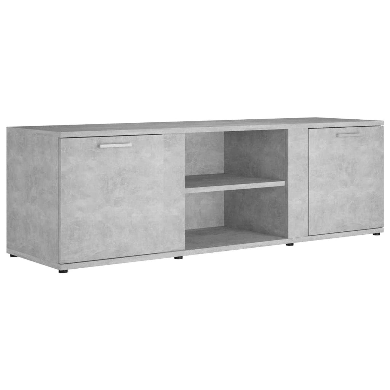 VidaXL TV-Schrank Betongrau 120x34x37 cm Holzwerkstoff günstig online kaufen