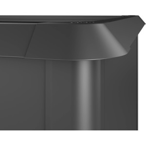 Biohort Schneckenschutz für Hochbeet, 2x2m, dunkelgrau-metallic.