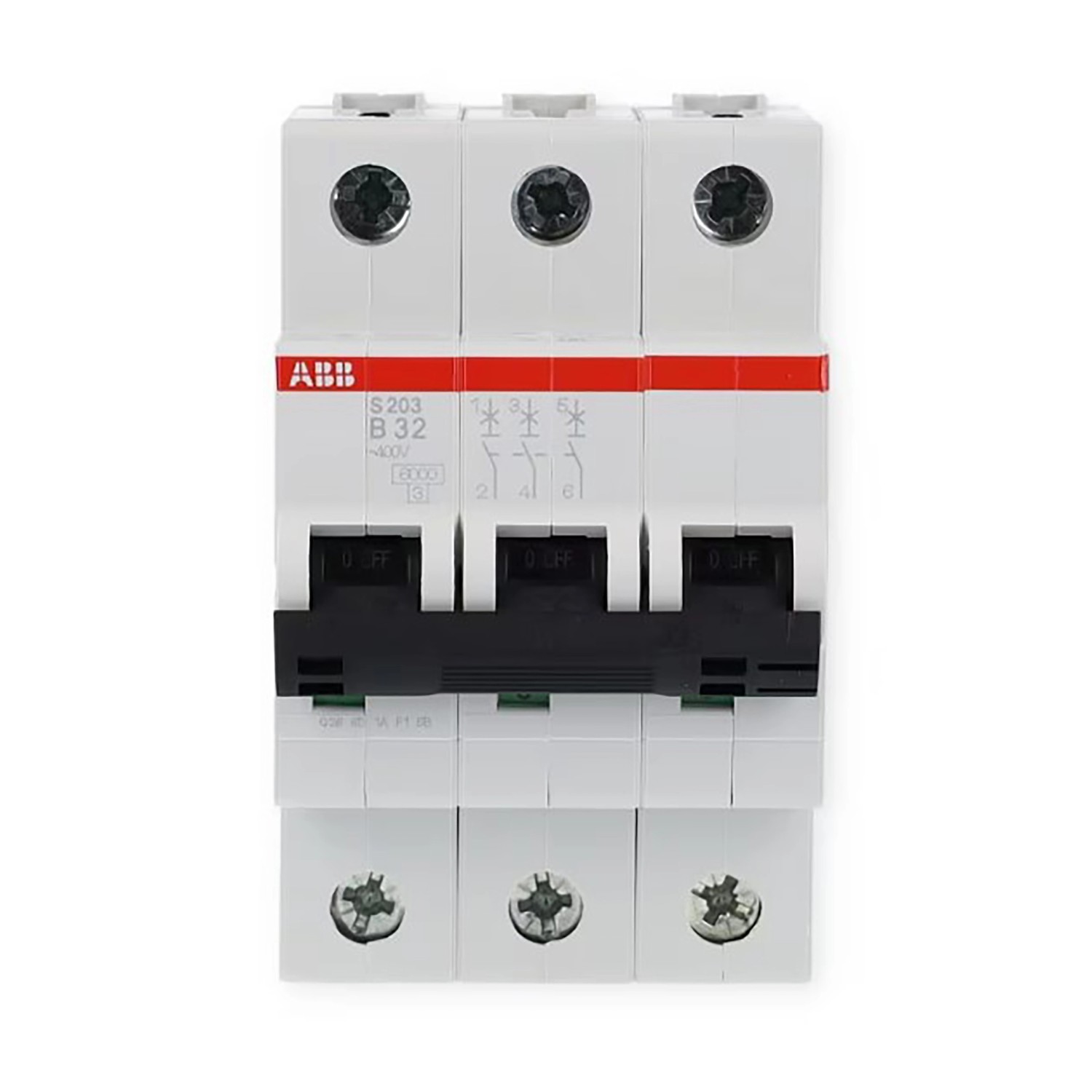 ABB Leitungsschutzschalter 3-polig B 32 A