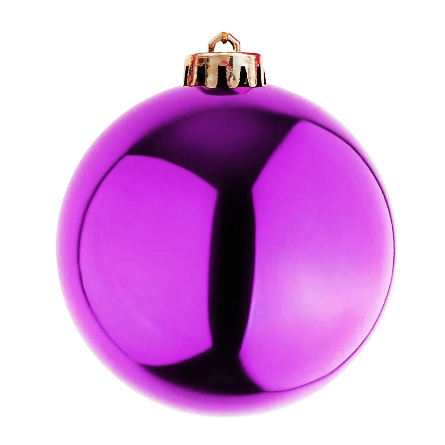 Mojawo XXL Christbaumkugeln Weihnachtsbaumkugeln Dekokugel Baumschmuck Lila 20cm