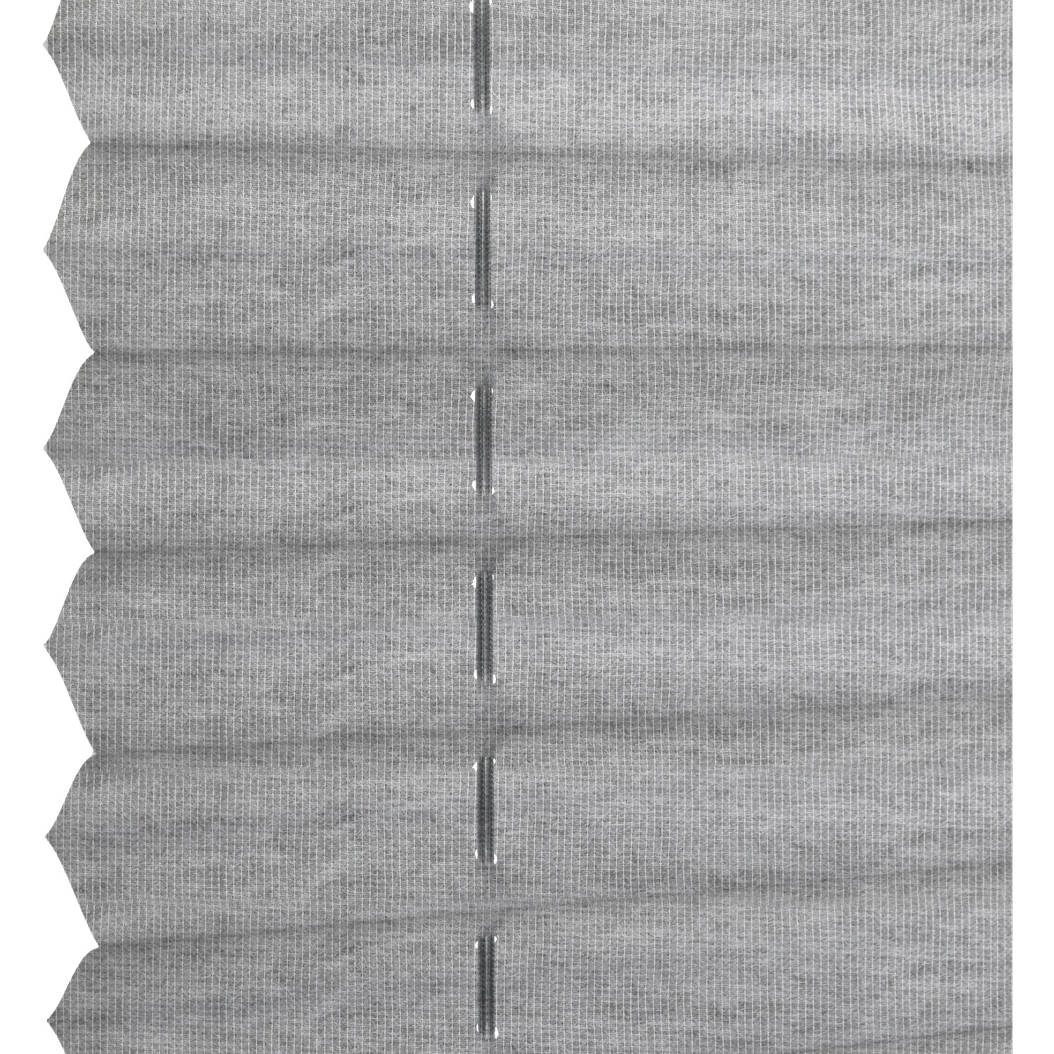 Graues Gardinia Plissee Concept 100x130cm aus Recycling Stoff zum Klemmen.
