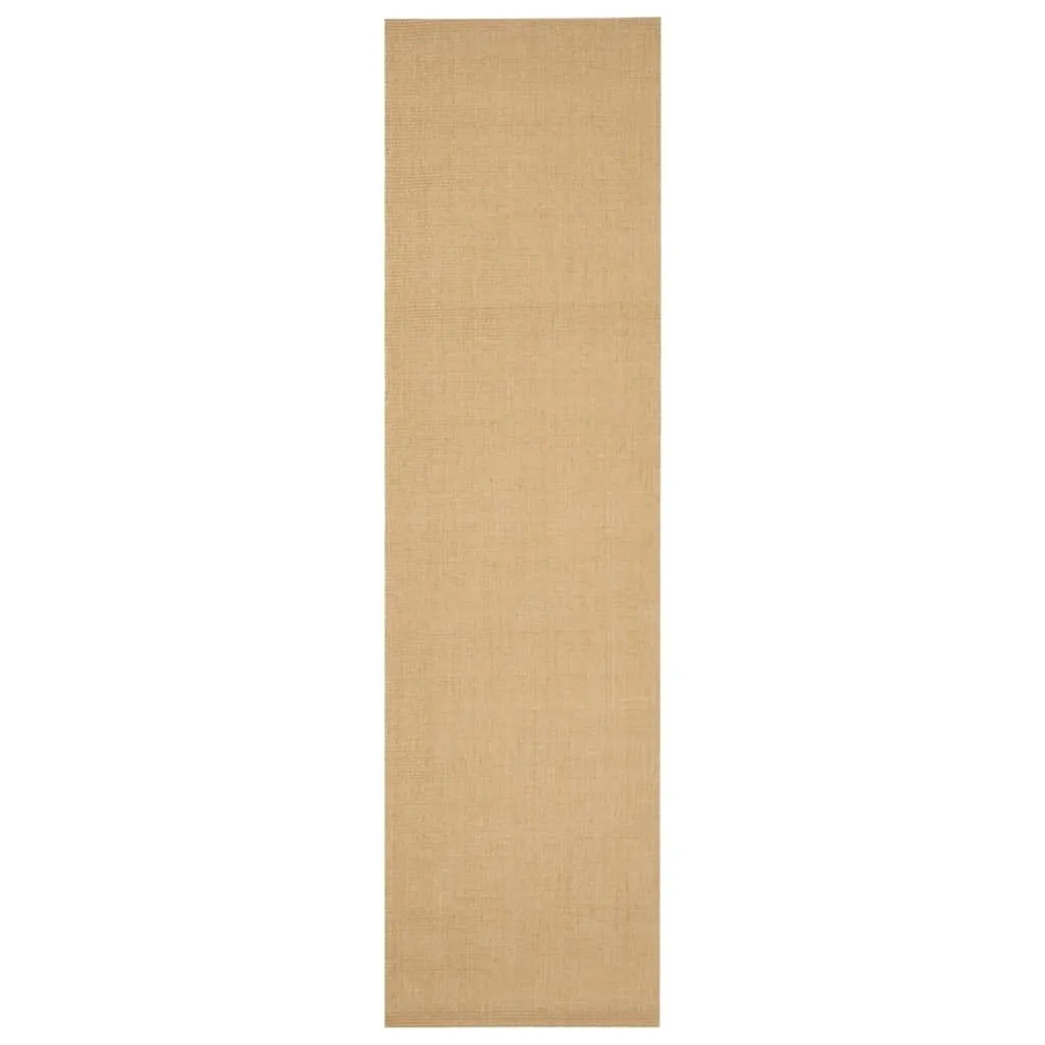 vidaXL Teppich Natur Sisal 80x300 cm 136308