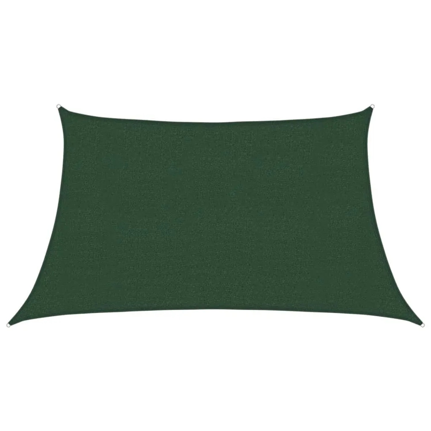 Furnicato Sonnensegel 160 G M² Dunkelgrün 3 4x2 M Hdpe