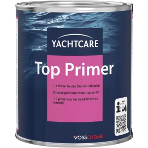 Yachtcare 1-K-Primer, weiß matt, 750 ml Dose. Grundierung für Boote im Überwasserbereich.