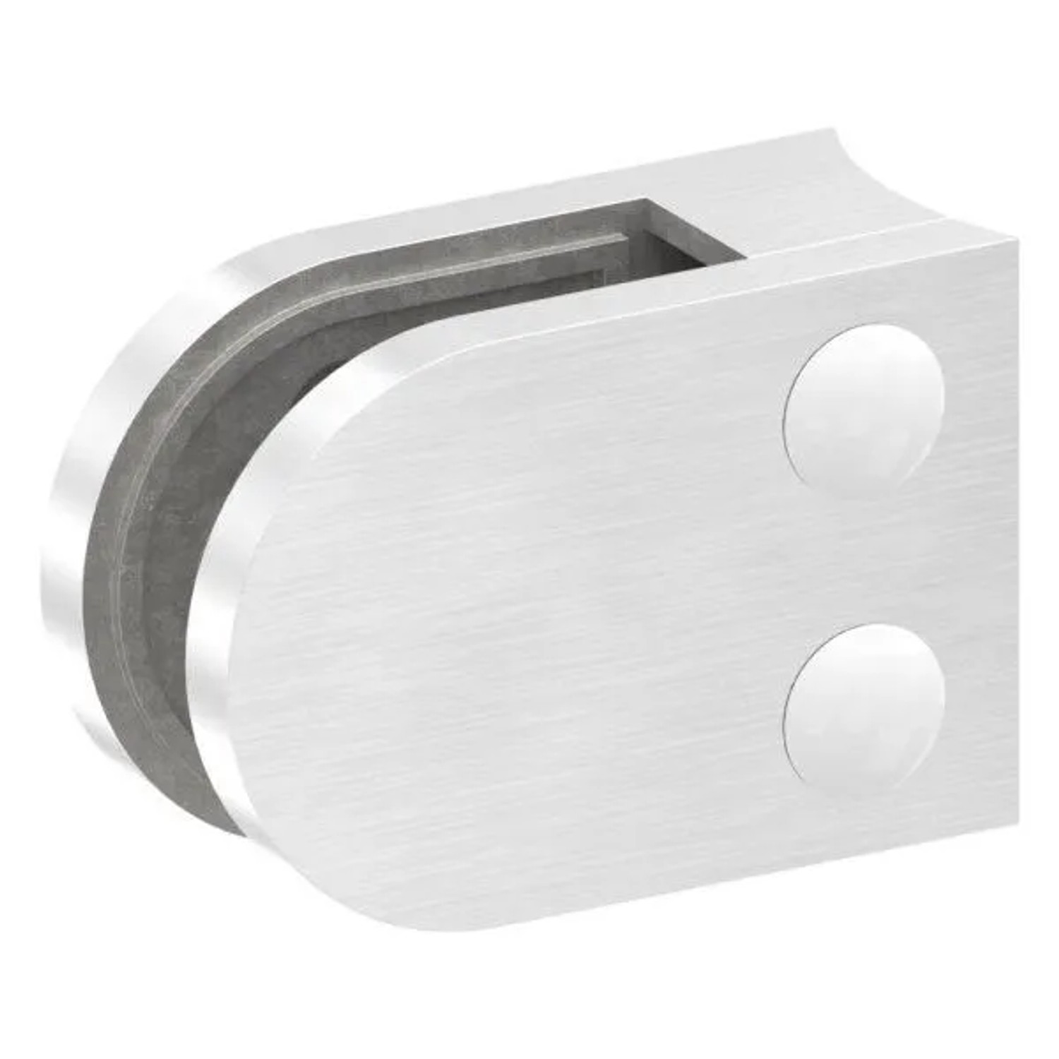 FeNau Glasklemme 63x45x28 mm AbZ Für Anschluss Ø 60,3 mm V4A