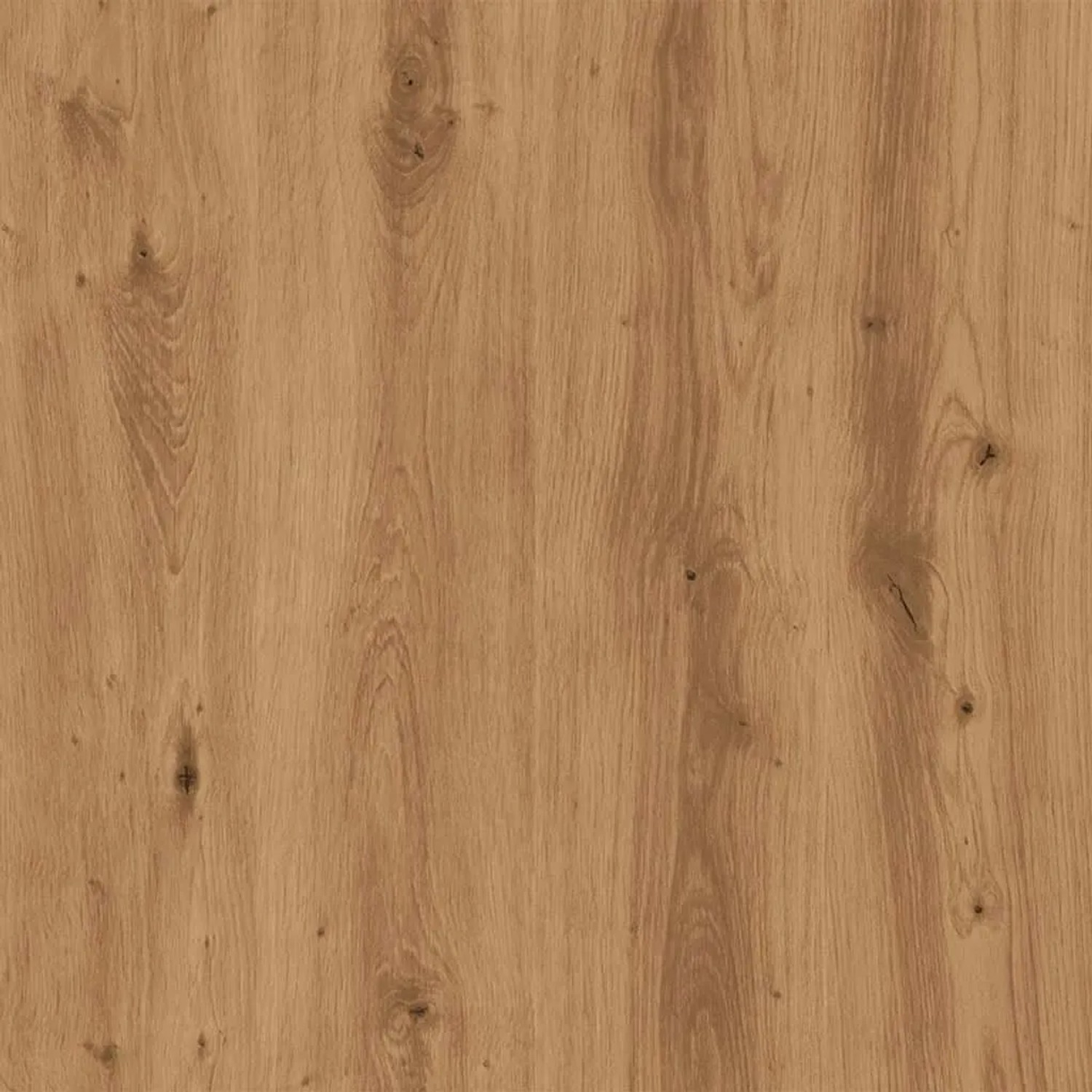Artisan-Eiche Holzmaserung des vidaXL Waschbeckenschranks. Helle Holzoptik mit Astlöchern für Badmöbel.
