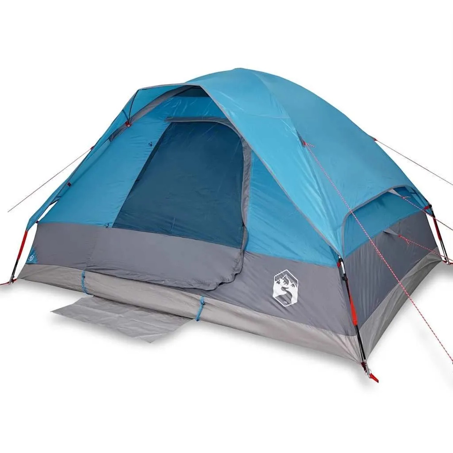 Furnicato Campingzelt Kuppelzelt Blau 274 X 213 X 150 Cm