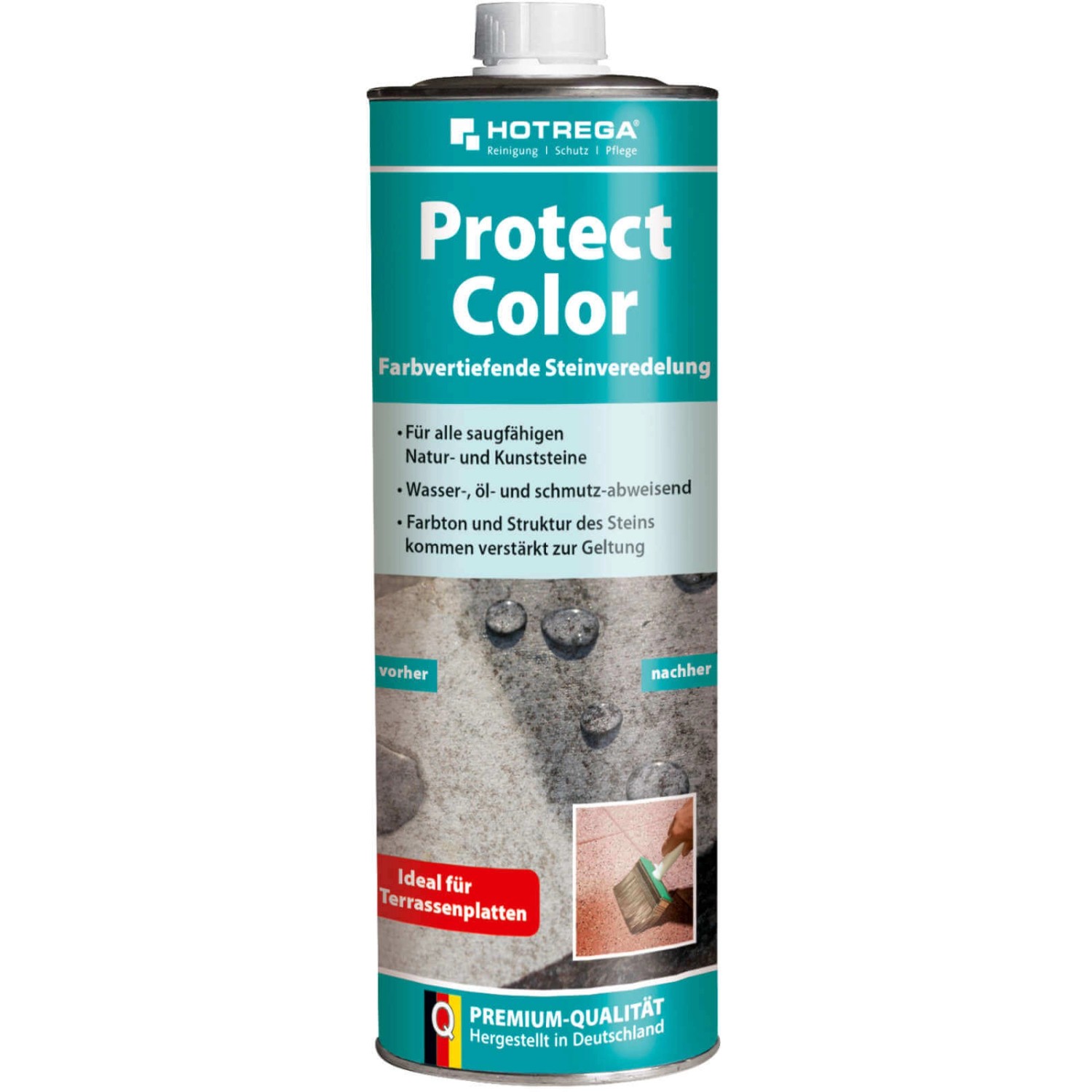 Hotrega Steinimprägnierung Protect Color Farbvertiefend 1 L
