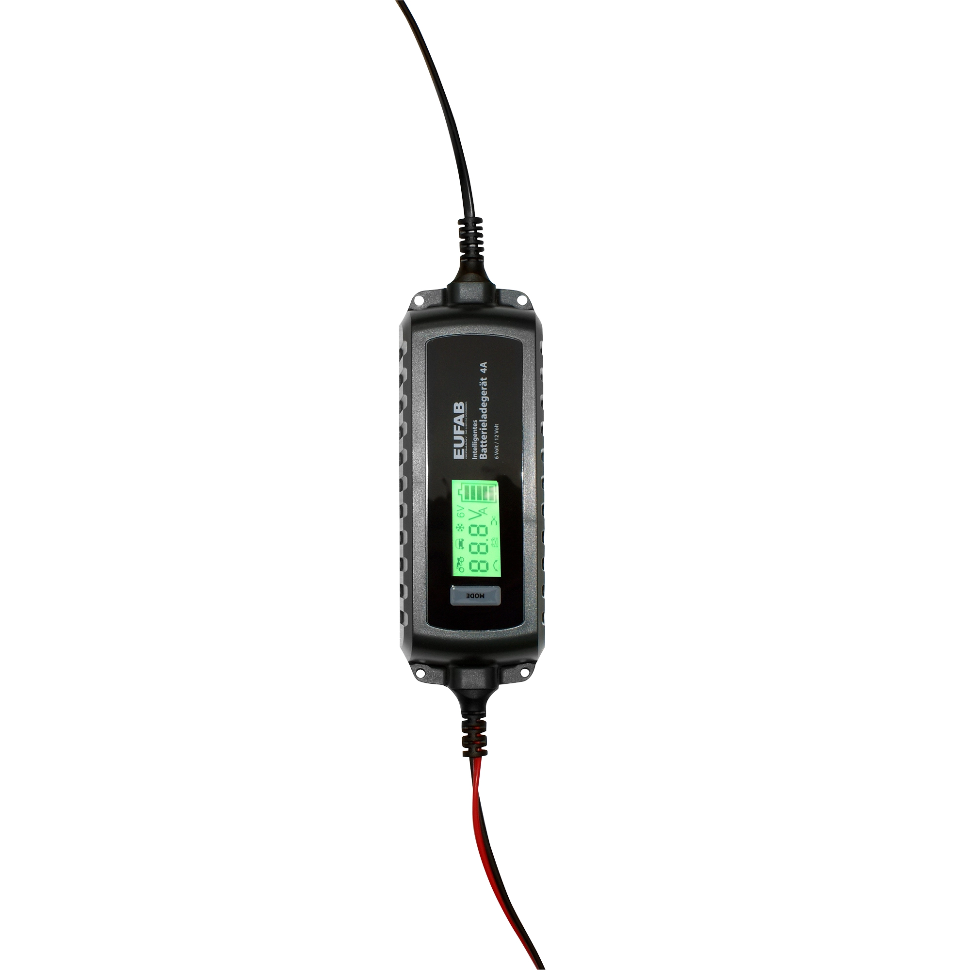 Eufab Intelligentes Batterieladegerät 6/12 V, 4 A, 16615: 1,5 sehr gut