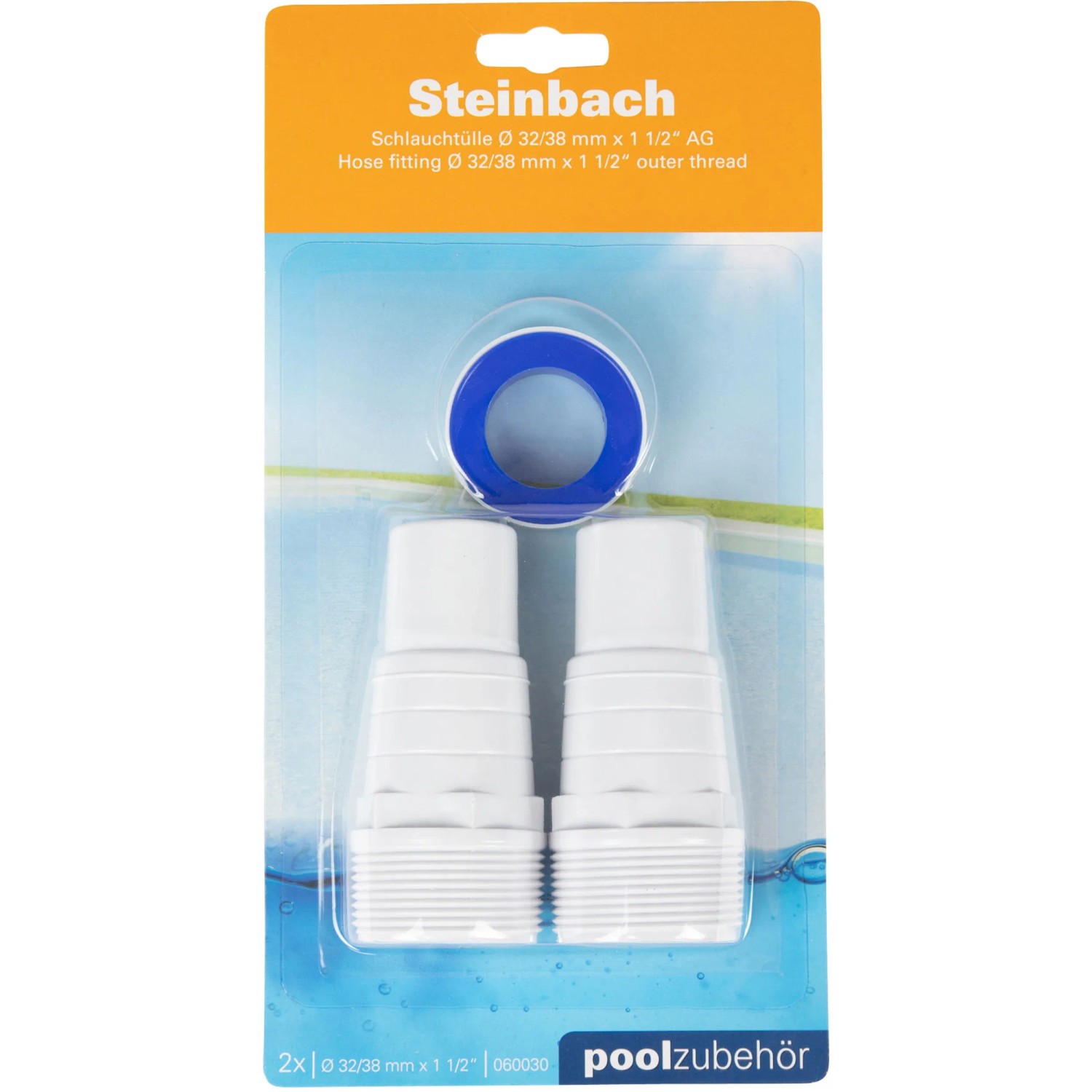 Steinbach Schlaucht lle 32 38 Mm 1 1 2 Zoll Au engewinde Doppelpack steinbach-schlaucht-lle-32-38-mm-1-1-2-zoll-au-engewinde-doppelpack