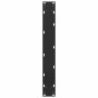Schwarzes vidaXL Bartischbein in U-Form, Stahl, 60x100 cm, 2er-Set für Stehtische.