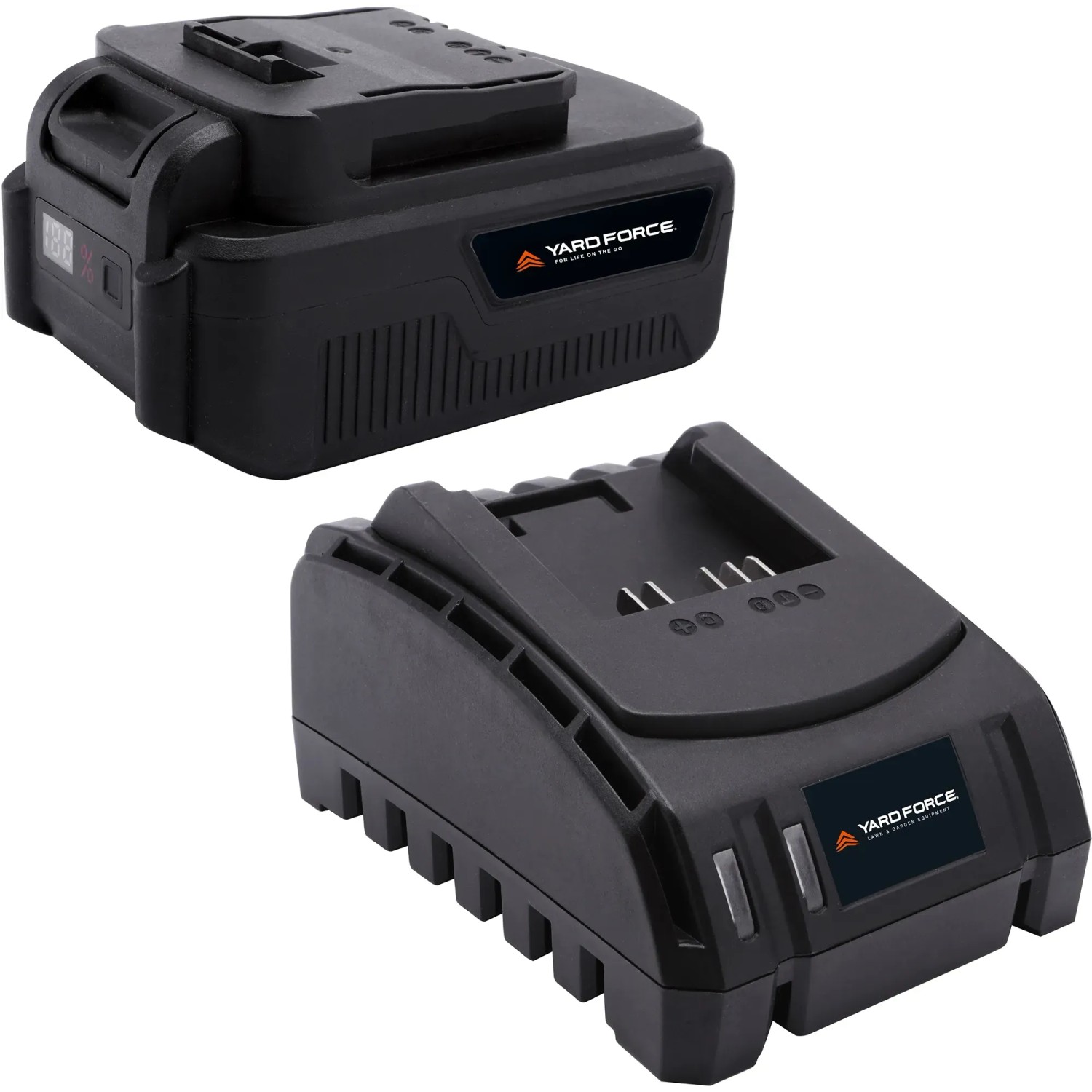 Yard Force Akku 20V für Mitteldruckreiniger LW C02B, Akku und Ladegerät