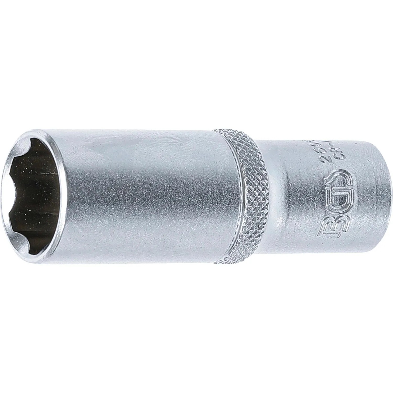 BGS Steckschlüssel Einsatz Super Lock Tief Antrieb Innenvierkant 10 Mm  3 8 Zoll  SW 16 Mm 2606