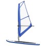 vidaXL Aufblasbares SUP-Board mit Segel Set Blau und Weiß 92210_3