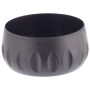 Schwarze Wagner Designkappe Teno EH3960, Ø 60 mm, für Möbelbau und Rollen.