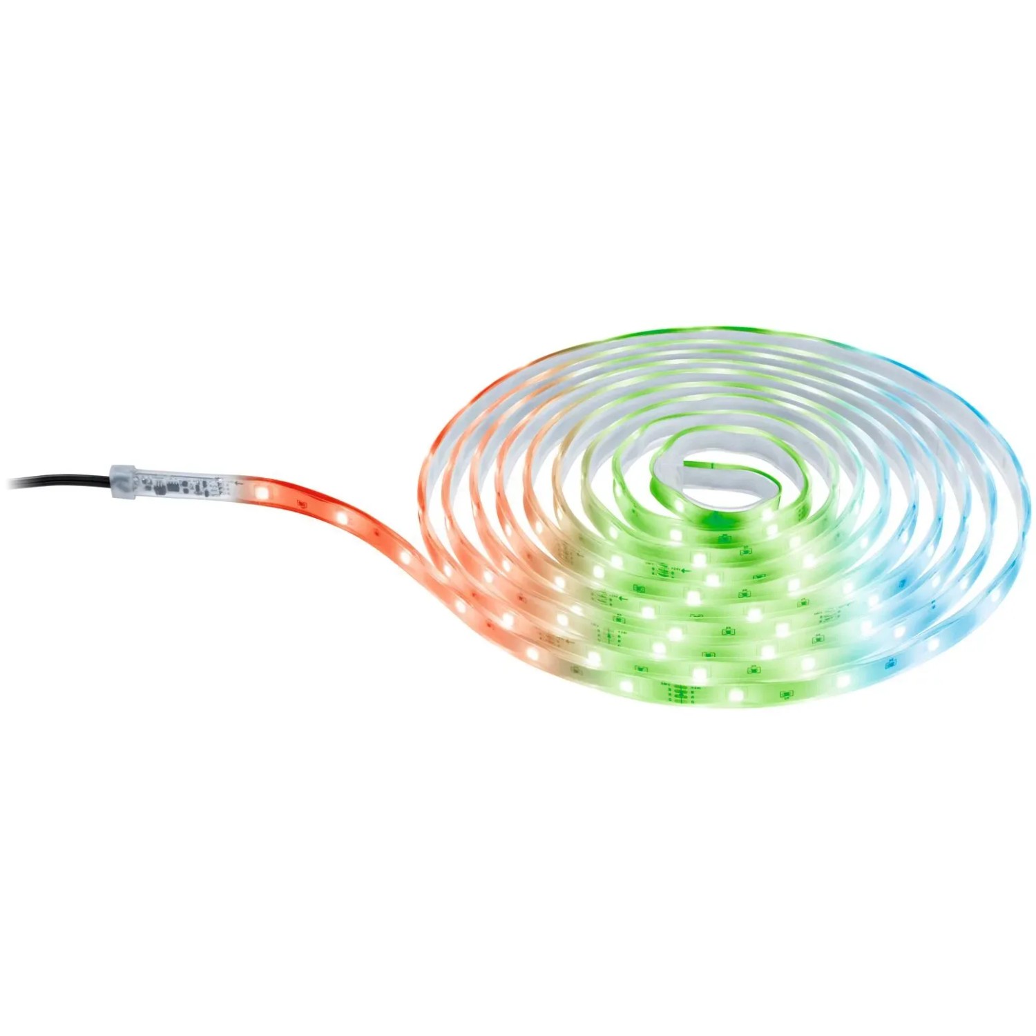 Paulmann SimpLED RGB LED-Streifen für Außen, 5m Komplettset, transparent, mit Farbwechsel.