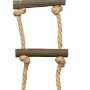 Trixie Strickleiter Natural Living, 3 Sprossen, 40 cm, für Vogelkäfige und Volieren.