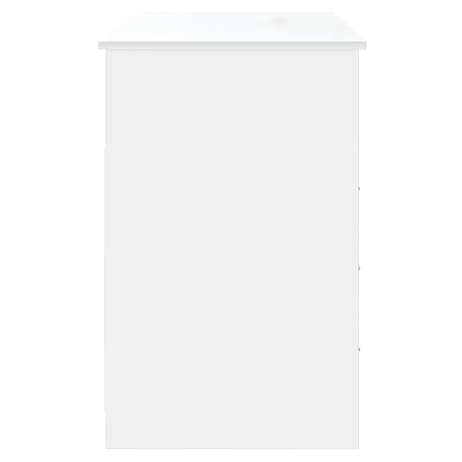 vidaXL Schreibtisch mit Schubladen Weiß 102x50x76 cm Holzwerkstoff 823032_6