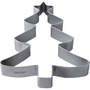 Zenker Riesenausstecher Tannenbaum aus Edelstahl, ideal für große Weihnachtsplätzchen.
