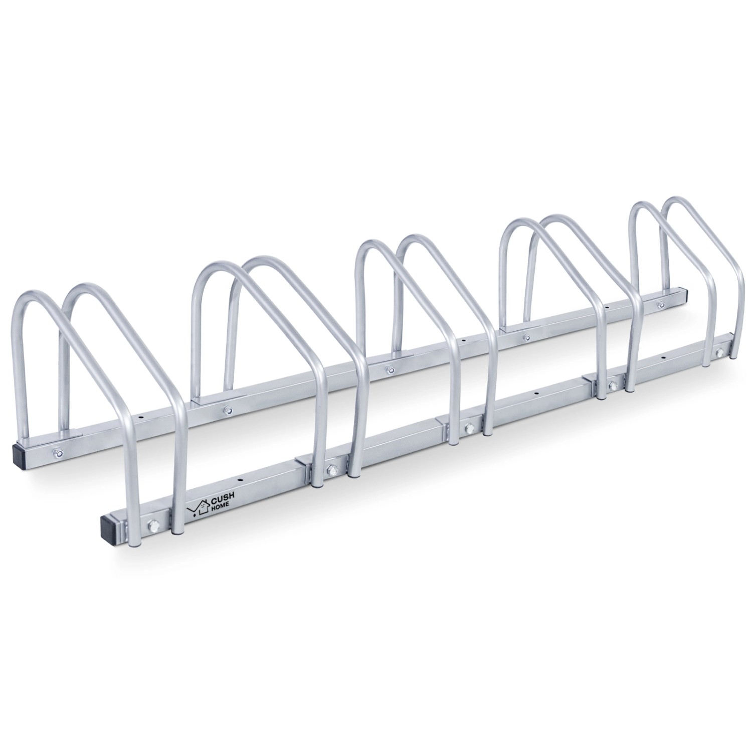 CCLIFE Fahrradständer Boden für 5 Fahrräder mit Reifenbreiten bis 65mm günstig online kaufen