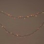OBI Lichterkette mit 700 mehrfarbigen LEDs (rot/gelb) auf grünem Kabel, 17 m lang, für Außenbereiche.